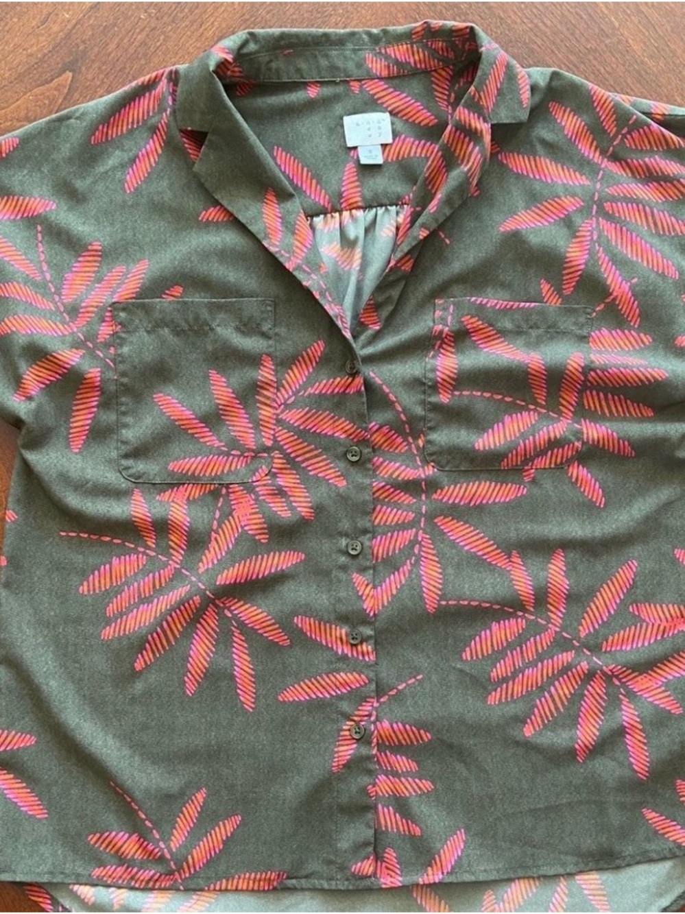 Casual Tropical Top